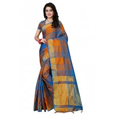 Deals, Discounts & Offers on Women - Om Sai Latest Creation Women's Cotton-Silk Saree With Blouse Piece Material