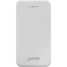 Deals, Discounts & Offers on Power Banks - Pebble 10000 mAh Power Bank (Fast Charging, 10 W)(White, Lithium Polymer)