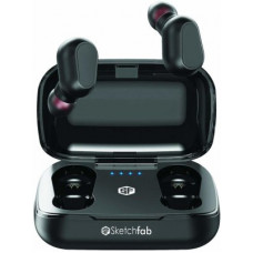 Deals, Discounts & Offers on Headphones - Sketchfab Boompod TWS L21 Wireless Earphones Bluetooth Bluetooth Headset(Black, In the Ear)