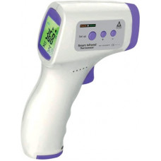 Deals, Discounts & Offers on Electronics - iVooMi 01 Infrared Thermometer with 14 months warranty, FDA/CE Approved, Non Contact Digital Thermometer with Fever Alert Function Thermometer(White, Purple)