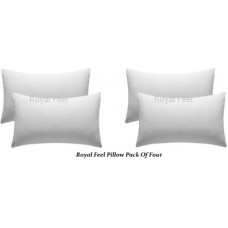 Deals, Discounts & Offers on Baby Care - Royal Feel Polyester Fibre Striped Baby Pillow Pack of 4(White)