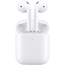 Deals, Discounts & Offers on Headphones - Apple AirPods with Wireless Charging Case Bluetooth Headset with Mic(White, True Wireless)