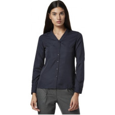 Deals, Discounts & Offers on Laptops - Park AvenueCasual Full Sleeve Solid Women Dark Blue Top