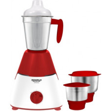 Deals, Discounts & Offers on Personal Care Appliances - Maharaja Whiteline Infinimax Classic MX-223 550 W Mixer Grinder(Red, White, 3 Jars)