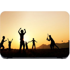 Deals, Discounts & Offers on Computers & Peripherals - Flipkart SmartBuy kids playing cricket printed pvc with lamination Laptop Decal 15.6