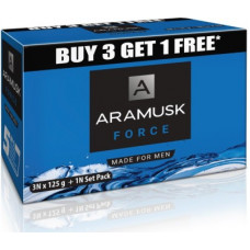 Deals, Discounts & Offers on  - Aramusk Force Soap, 125g(Buy 3 Get 1 Free)(4 x 125 g)