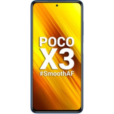 Deals, Discounts & Offers on Mobiles - [For ICICI Credit Card Users] POCO X3 (Cobalt Blue, 64 GB)(6 GB RAM)