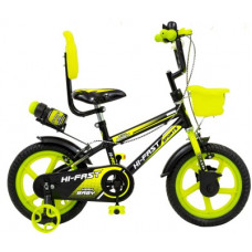 Deals, Discounts & Offers on Sports - Hi-Fast Kids cycles For 2 Years to 5 Years Semi Assembled 14 T BMX Cycle(Single Speed, Green)