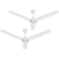 Deals, Discounts & Offers on Home Appliances - Kenstar Aria Plus 1200 mm Ultra High Speed 3 Blade Ceiling Fan(White, Pack of 2)
