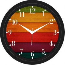Deals, Discounts & Offers on  - Dinine Craft Analog 28 cm X 28 cm Wall Clock(Black, With Glass)