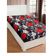 Deals, Discounts & Offers on  - IWS 144 TC Microfiber Single 3D Printed Bedsheet(Pack of 1, Multicolor)