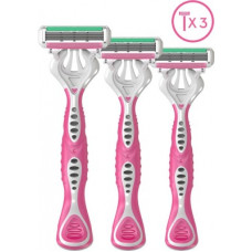 Deals, Discounts & Offers on  - LetsShave Evior 4 Disposable Razor For Women - Pack of 3 Razor(Pack of 3)