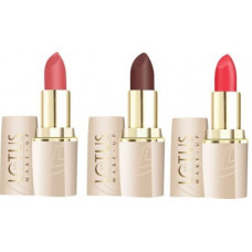 Deals, Discounts & Offers on  - Lotus Herbals up Make-up Pure Colors? Matte Lip Color Pack of 3 (Pink, Brown, Pink, 12.6 G)
