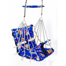 Deals, Discounts & Offers on Baby Care - VVJ ENTERPRISE New Cotton Baby Swing For Kids Baby's Children Folding and Washable 1-3 Years with Safety Belt Home Garden Jhula for Babies