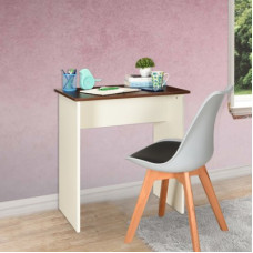 Deals, Discounts & Offers on Vegetables & Fruits - 4Homez Multipurpose Study/Office Table Engineered Wood Study Table(Free Standing, Finish Color - Brown, White)