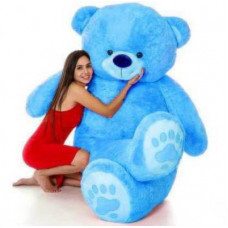 Deals, Discounts & Offers on Toys & Games - PIYU GIFT Vijaya Retail 3 Feet blue Teddy Bear (Sky Blue )