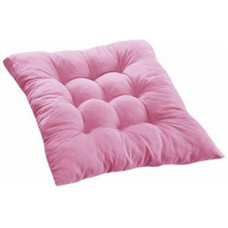 Deals, Discounts & Offers on  - PINAARA`S Comfort And Luxury Microfibre Solid Chair Pad Pack of 1(Pink)