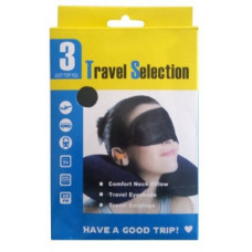 Deals, Discounts & Offers on  - TRAVEL SELECTION 3 IN 1 TRIP TRAVEL KIT Neck Pillow & Eye Shade(BLUE)