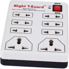 Deals, Discounts & Offers on  - NG Stockist Mode no 1000 8 Socket Extension Boards(White)