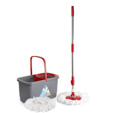 Deals, Discounts & Offers on  - Cello Kleeno Total Clean 360 Degree Bucket Spin Mop with 1 Extra Micro Fiber Refill Mop