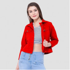 Deals, Discounts & Offers on  - Fashion TrendsFull Sleeve Solid Women Denim Jacket