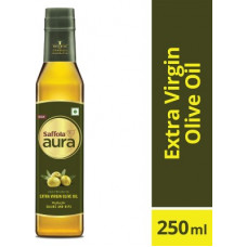Deals, Discounts & Offers on Food and Health - Saffola Aura Extra Virgin Blended Oil Plastic Bottle(250 ml)