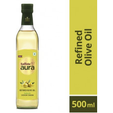 Deals, Discounts & Offers on Food and Health - Saffola Aura Refined Olive Olive Oil Plastic Bottle(500 ml)