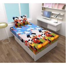 Deals, Discounts & Offers on  - H18 SHEET 160 TC Polycotton Double Printed Bedsheet(Pack of 1, Multicolor)