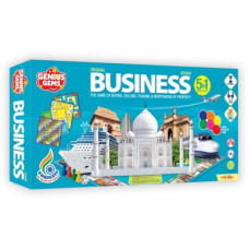 Deals, Discounts & Offers on Toys & Games - GENIUS GEMS BUSINESS GAME WITH COINS 5 IN 1 GAME FOR ALL AGES Party & Fun Games Board Game