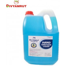 Deals, Discounts & Offers on  - DIVYAMRUT BLUE HAND RUB Hand sanitizer_5 LITER_( PACK OF 1 ) Hand Sanitizer Can(5 L)