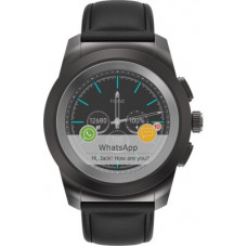 Deals, Discounts & Offers on  - NoiseFit Fusion Hybrid Smartwatch(Black Strap, Free Size)