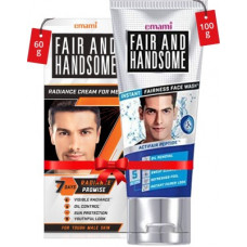 Deals, Discounts & Offers on  - [Supermart] Fair & Handsome Fair and Handsome Fairness Cream(60G) with Face Wash Instant Fairness(100G)(2 Items in the set)