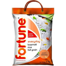 Deals, Discounts & Offers on Food and Health - [Supermart] Fortune Everyday Basmati Rice(5 kg)
