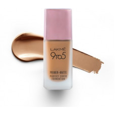 Deals, Discounts & Offers on  - Lakme 9To5 Primer + Matte Perfect Cover Foundation(N340 Neutral Almond, 25 ml)