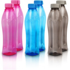 Deals, Discounts & Offers on  - Flipkart SmartBuy Classic Fridge Bottle - 1000ml - Plastic(Pack of 6, Multicolor, Plastic)