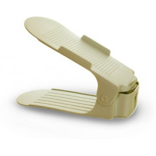 Deals, Discounts & Offers on Furniture - Shoe Smart Shoe Smart - Beige Plastic Collapsible Shoe Stand(Beige, 1 Shelves)