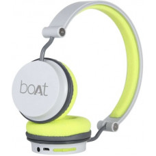 Deals, Discounts & Offers on Headphones - boAt Rockerz 400 Bluetooth Headset(Green, Grey, On the Ear)