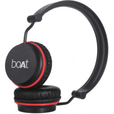 Deals, Discounts & Offers on Headphones - boAt Rockerz 400 Bluetooth Headset(Red, Black, On the Ear)
