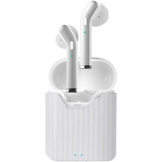 Deals, Discounts & Offers on Headphones - PTron Bassbuds Classic Bluetooth Headset(White, True Wireless)