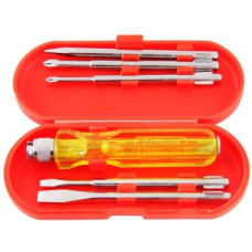 Deals and Offers on Hand Tools - Spartan Spartan BS-01 5-Pieces Screwdriver Kit (Multicolour) Combination Screwdriver Set(Pack of 1) Deals, Discounts & Offers on Hand Tools - Spartan Spartan BS-01 5-Pieces Screwdriver Kit (Multicolour) Combination Screwdriver Set(Pack of 1)
