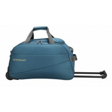 Deals and Offers on - Aristocrat ROOKIE DFT 52 (E) TEAL BLUE Duffel Strolley Bag(Blue) Deals, Discounts & Offers on - Aristocrat ROOKIE DFT 52 (E) TEAL BLUE Duffel Strolley Bag(Blue)