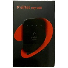 Deals, Discounts & Offers on Computers & Peripherals - Airtel 4g Hotspot Portable WiFi Data Card Data Card(Black)