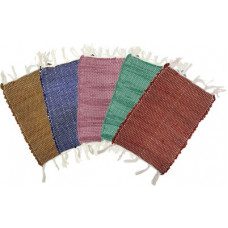 Deals, Discounts & Offers on  - Status Cotton Door Mat(Multicolor, Medium)