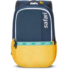 Deals and Offers on Backpacks - SafariMedium 28 L Laptop Backpack BAND School/College Casual(Blue, Yellow) Deals, Discounts & Offers on Backpacks - SafariMedium 28 L Laptop Backpack BAND School/College Casual(Blue, Yellow)