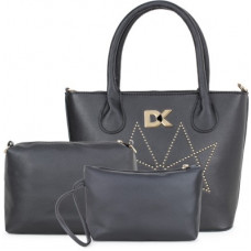 Deals, Discounts & Offers on Bags, Wallets & Belts - Diana KorrWomen Black Shoulder Bag