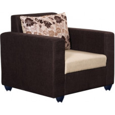 Deals, Discounts & Offers on Furniture - Bharat Lifestyle Nano Fabric 1 Seater Sofa(Finish Color - Cream Brown)