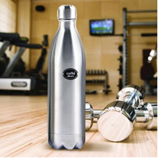 Deals, Discounts & Offers on  - Cello Swift Steel 1000 ml Flask(Pack of 1, Silver, Steel)