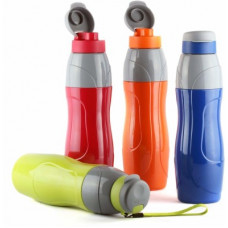 Deals, Discounts & Offers on  - Cello bottle 1000 ml Bottle(Pack of 4, Multicolor, Plastic)