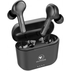 Deals and Offers on Headphones - Wings Vibe Bluetooth Headset(Black, True Wireless) Deals, Discounts & Offers on Headphones - Wings Vibe Bluetooth Headset(Black, True Wireless)