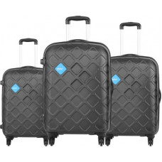 Deals and Offers on - SafariHard Body Set of 3 Luggage - MOSAIC Set Of 3 55/65/77 4W - Black Deals, Discounts & Offers on - SafariHard Body Set of 3 Luggage - MOSAIC Set Of 3 55/65/77 4W - Black